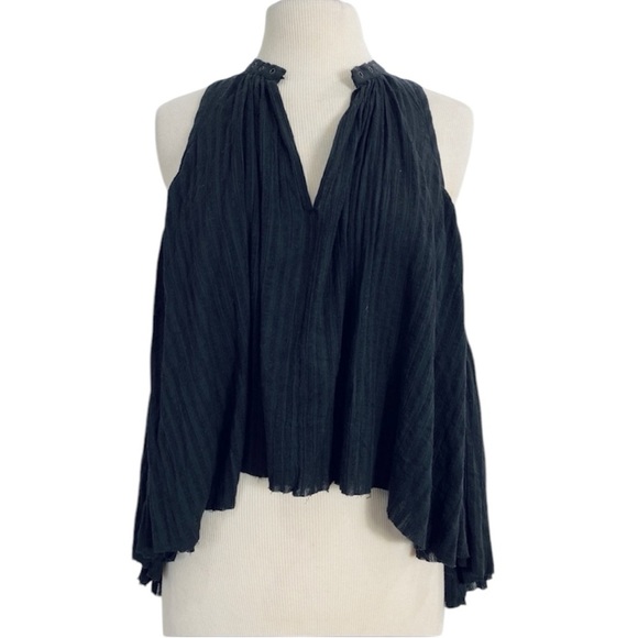 NEW Isabel Marant Etoile 100% cotton black top - Picture 2 of 9